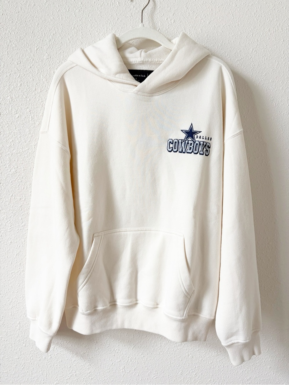 Abercrombie & Fitch NFL Dallas Cowboys Hoodie Size Small Sporty Oversized